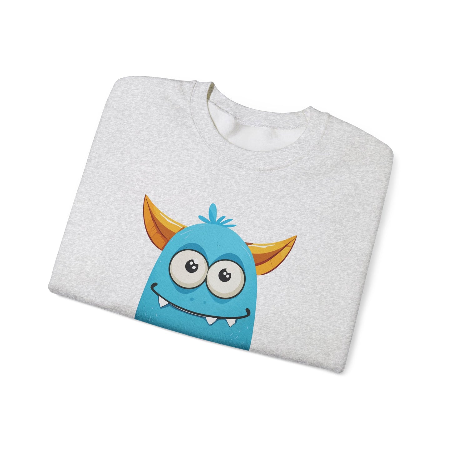 Happy Blue Monster Sweatshirt